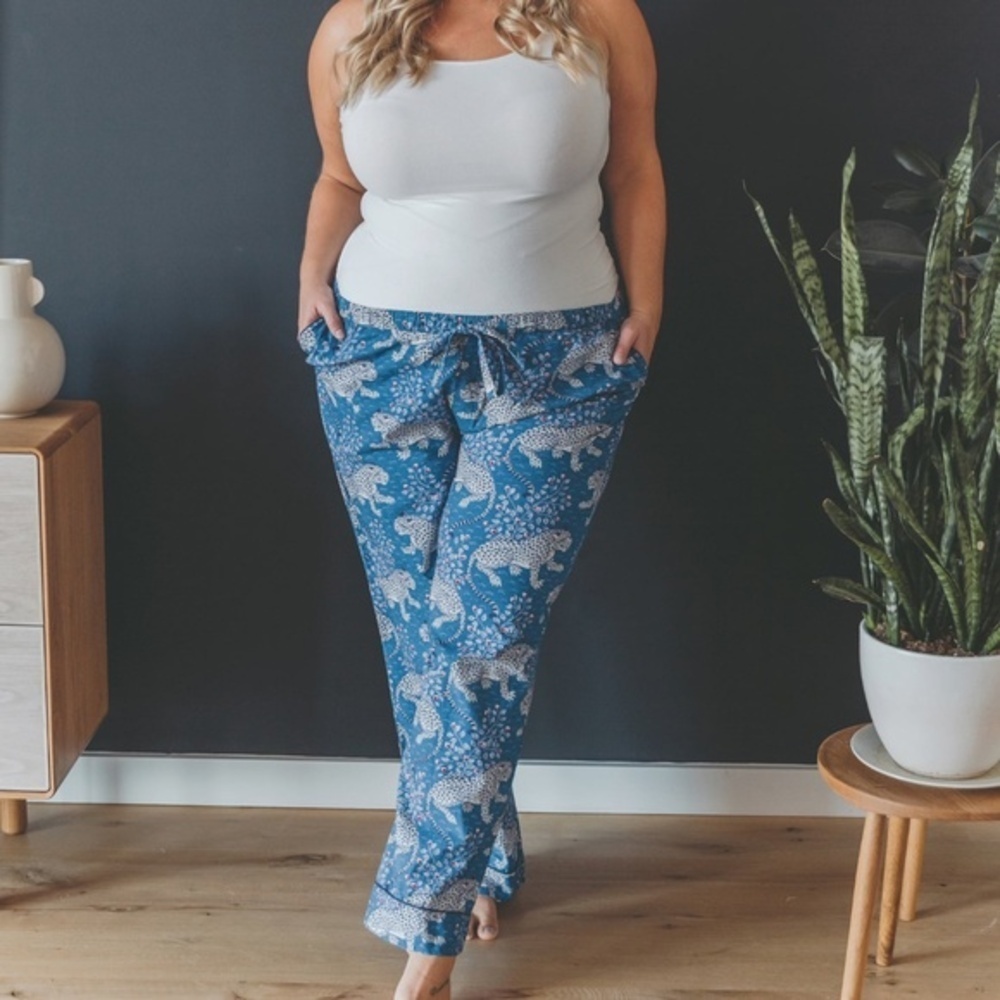 Anthropologie Printfresh Bagheera Pajama Bottoms 2X